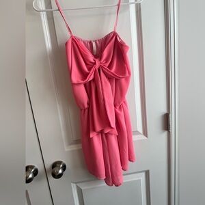 Pink Mini Romper - Sage Sz Small